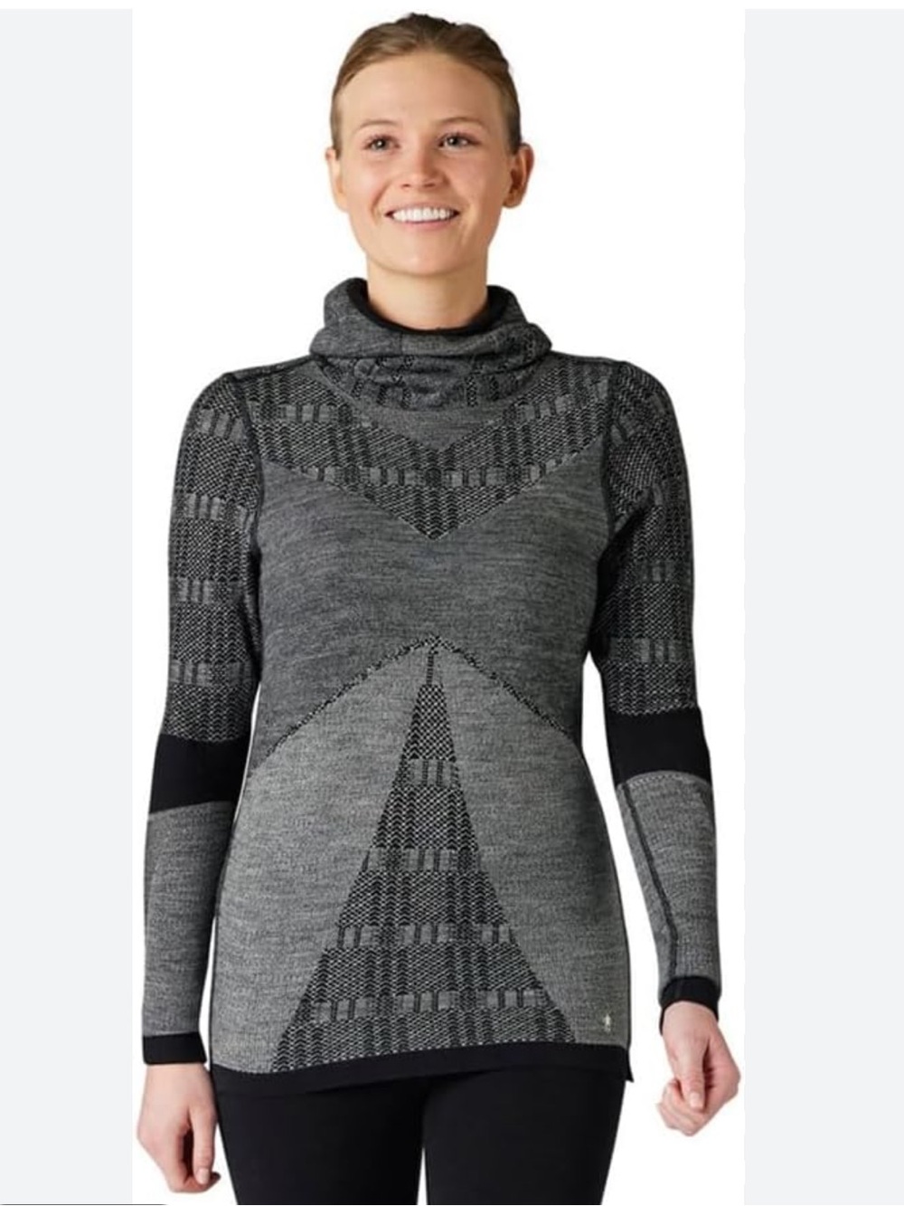 Smartwool Intraknit™ Thermal Max Merino Base Layer Pattern Hoodie M